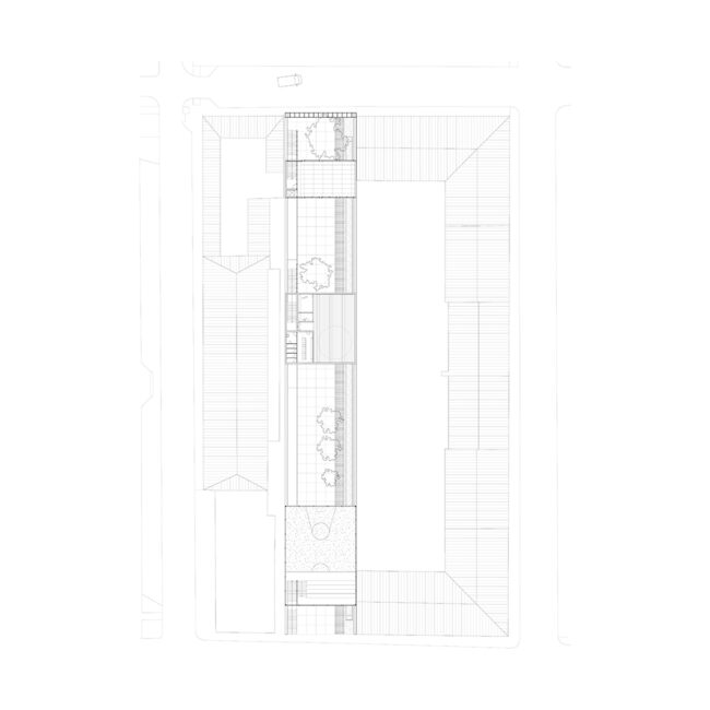 COURTYARD GYM architecture drawing